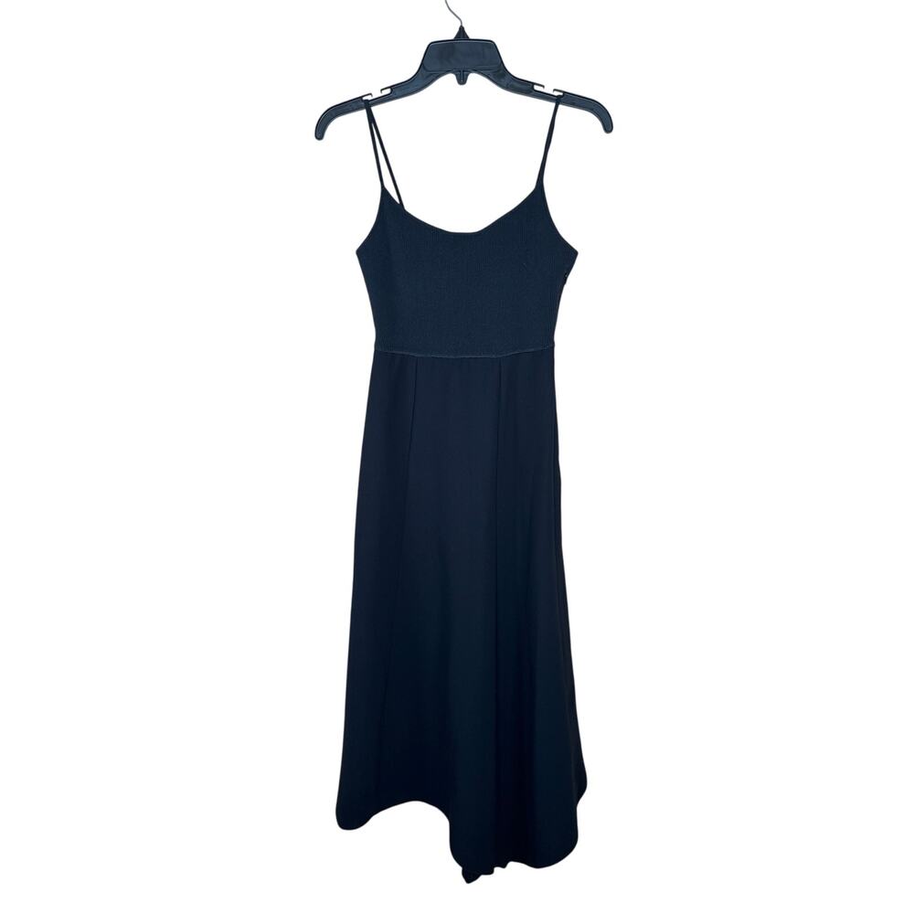 Theory Black Midi Dress